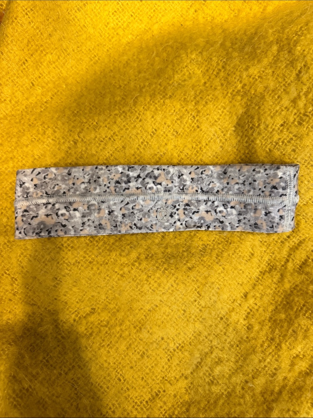 Lululemon camo Speckled Neutral Stretch sweat Headband